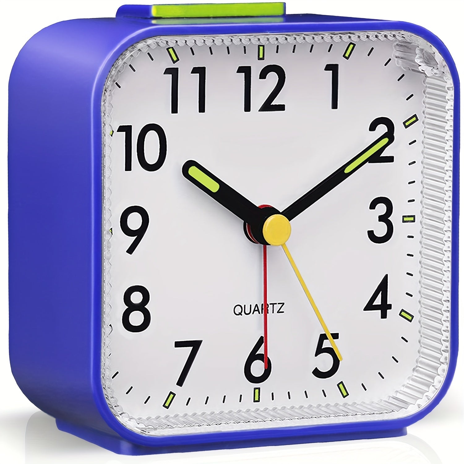 Trevonine Classic Square Travel Alarm Clock with Snooze Function